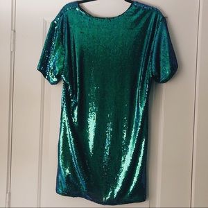 Metallic Sequin Dress from Forever 21